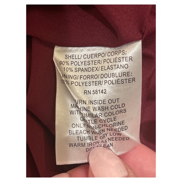 Maggy London Red Dress - Picture 7 of 7